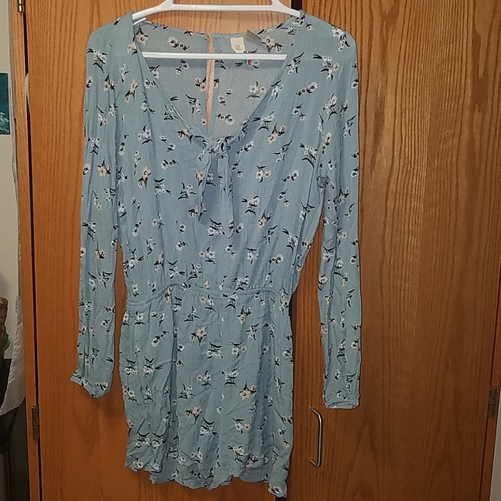 Summer Baby blue romper